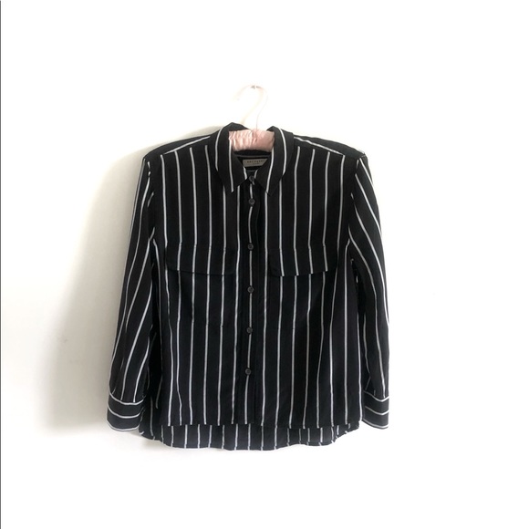 Equipment | 100% Silk Striped Blouse - Picture 5 of 6